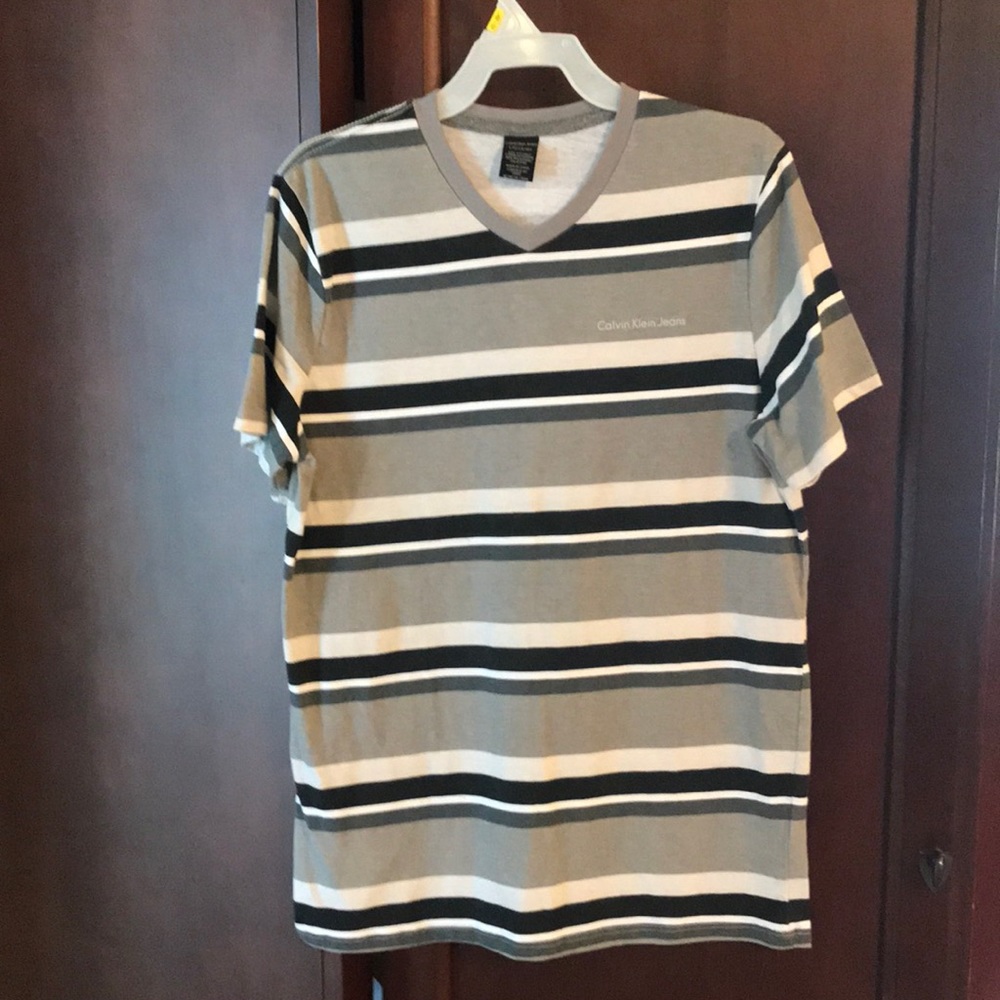 Calvin Klein Jeans Striped Short Sleeve Tee